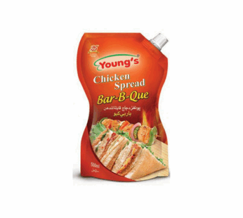 Youngs chicken spread bar b Que