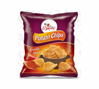 Kababjees Crinkle Spicy 100 Gm